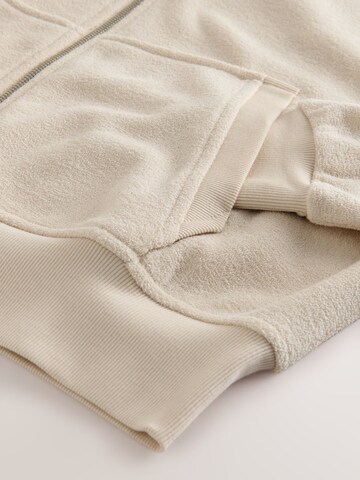 Next Sweatjacke in Beige