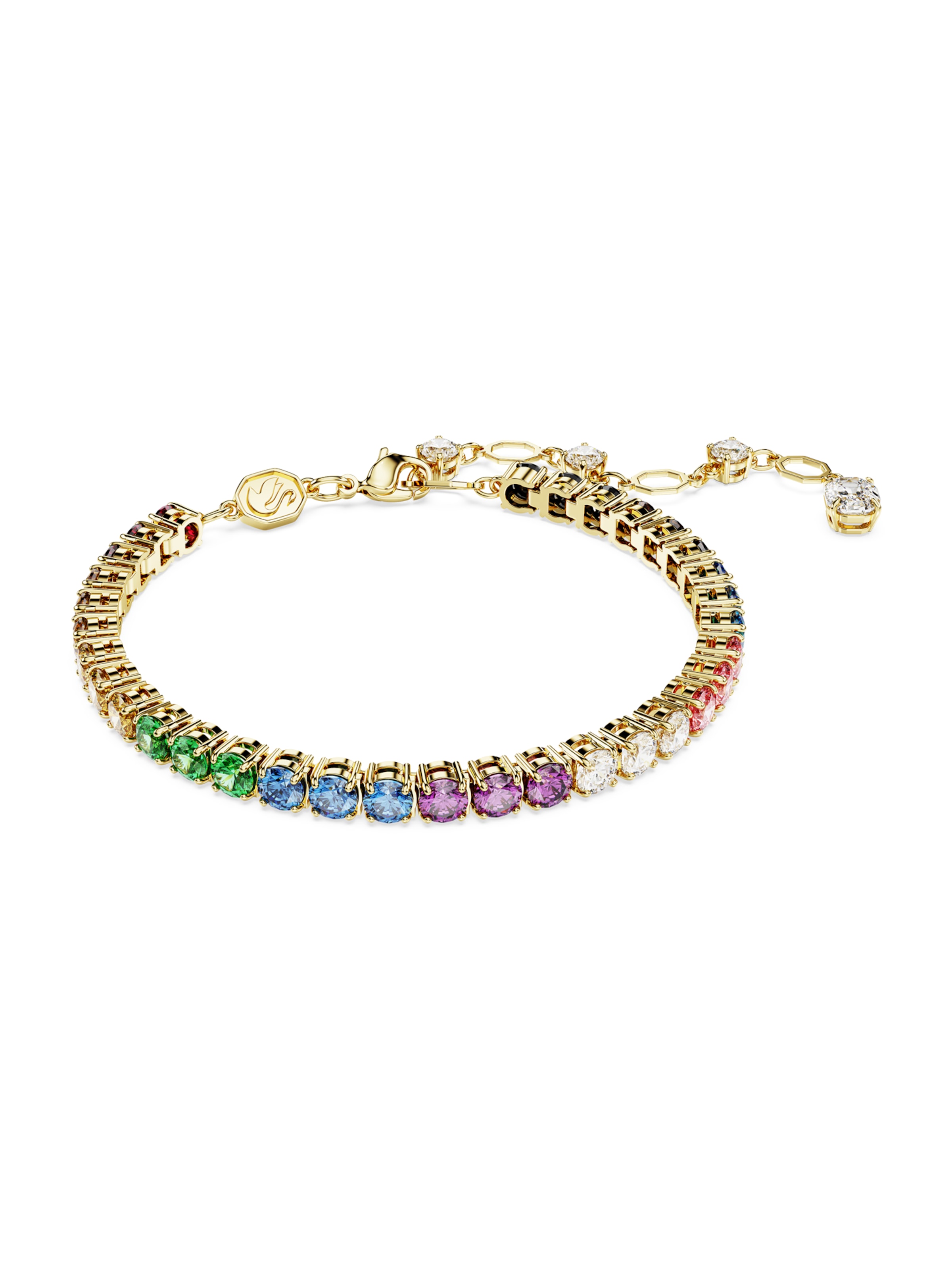 Swarovski Náramok 'Matrix' - Zlatá: predná strana