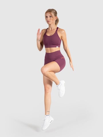 Skinny Pantalon de sport 'Althea Pro' Smilodox en violet