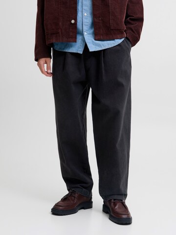 JACK & JONES Loosefit Laskosfarkut 'JPSTEVAN BLAINE' värissä musta: etupuoli