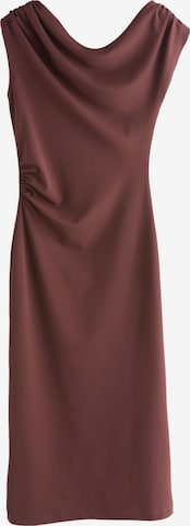 Next - Vestido em castanho: frente