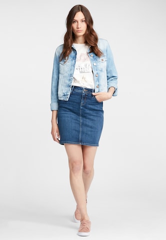 Cross Jeans Skirt 'Millie' in Blue