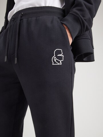 Karl Lagerfeld Tapered Hose in Blau