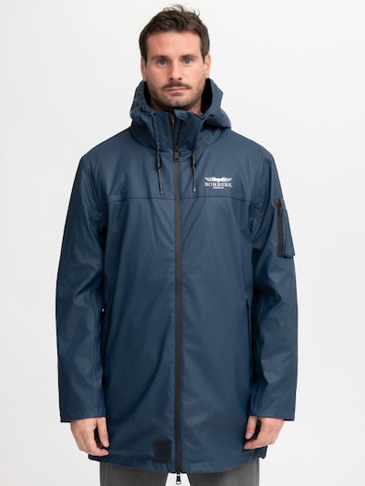 Bombers Übergangsparka 'GREENVILLE MEN' in S in blau / marine / navy, Produktansicht