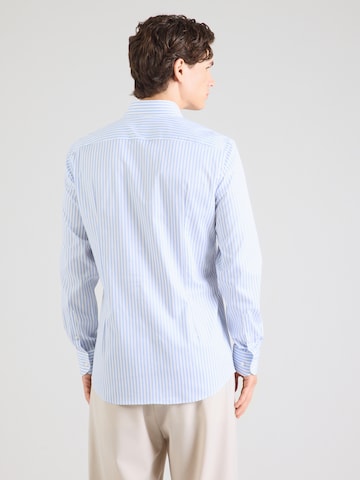 BOSS Slim fit Koszula biznesowa 'HANK' w kolorze niebieski