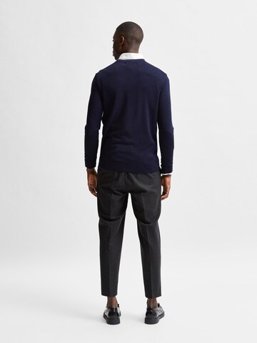 SELECTED HOMME Pullover 'Town' in Blau