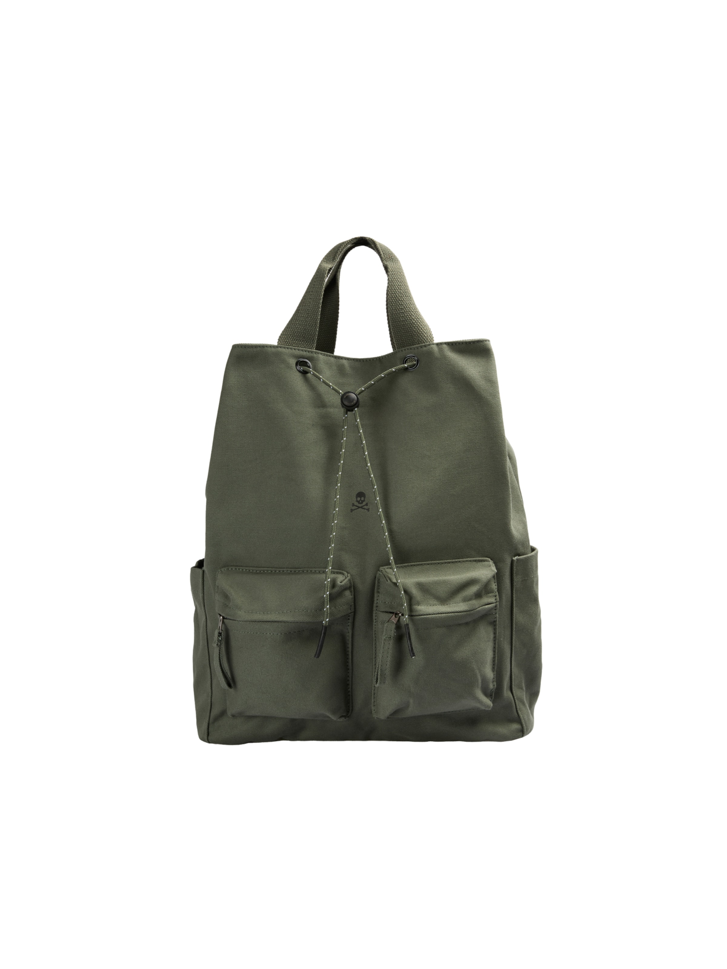 Scalpers Рюкзак ' ' в Зеленый: спереди