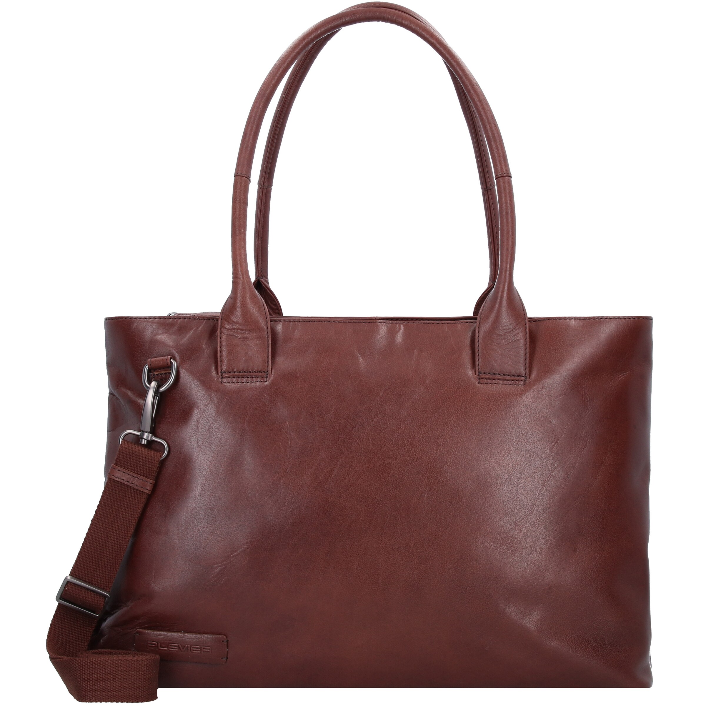 Plevier Schoudertas in de kleur Bruin, Productweergave