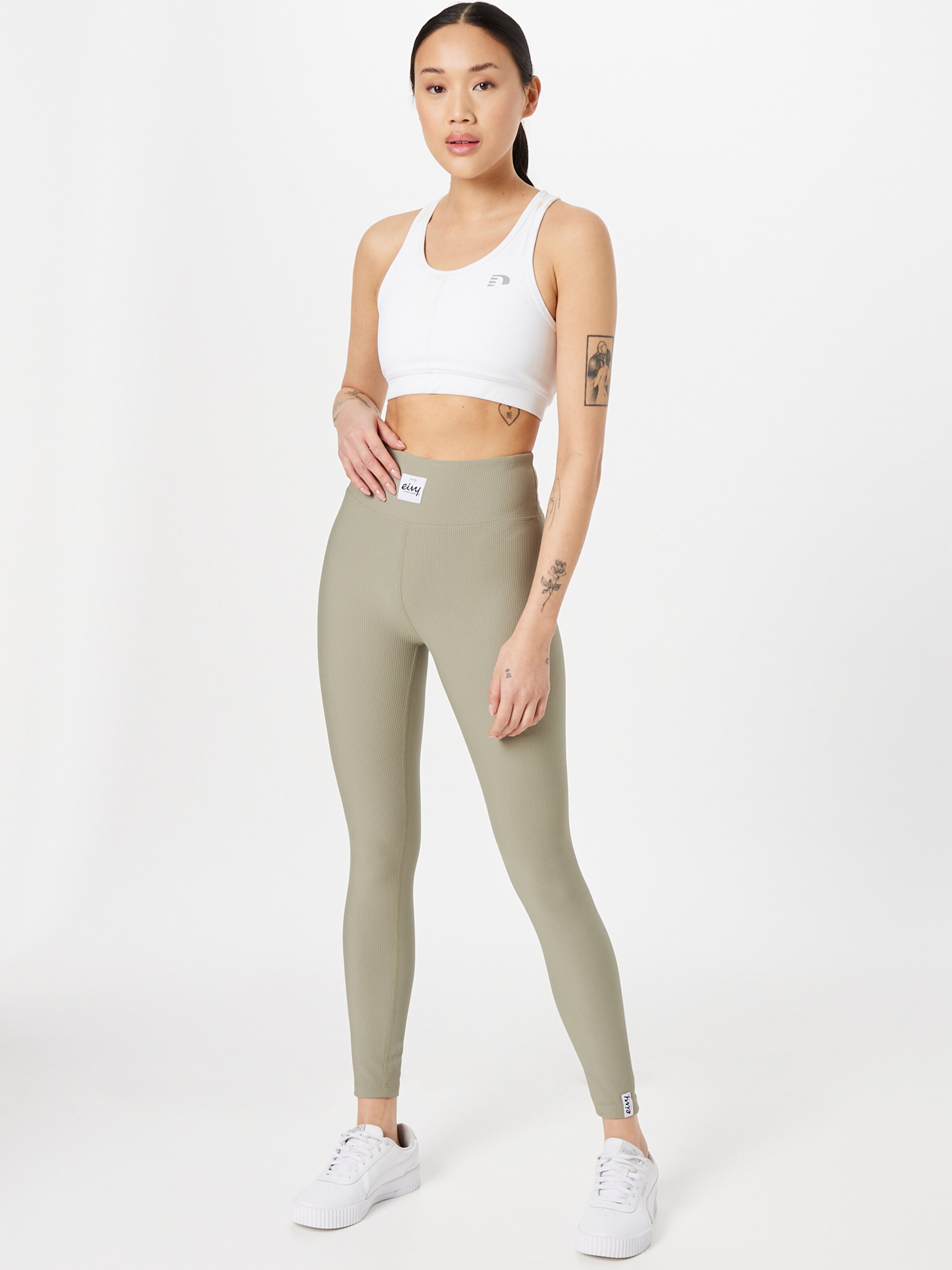 Eivy Skinny Workout Pants Icecold in Beige ABOUT YOU