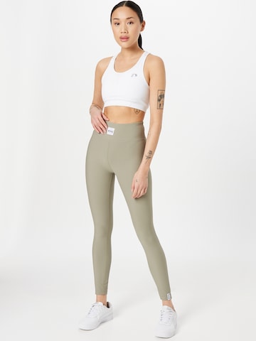 Eivy Skinny Workout Pants 'Icecold' in Beige