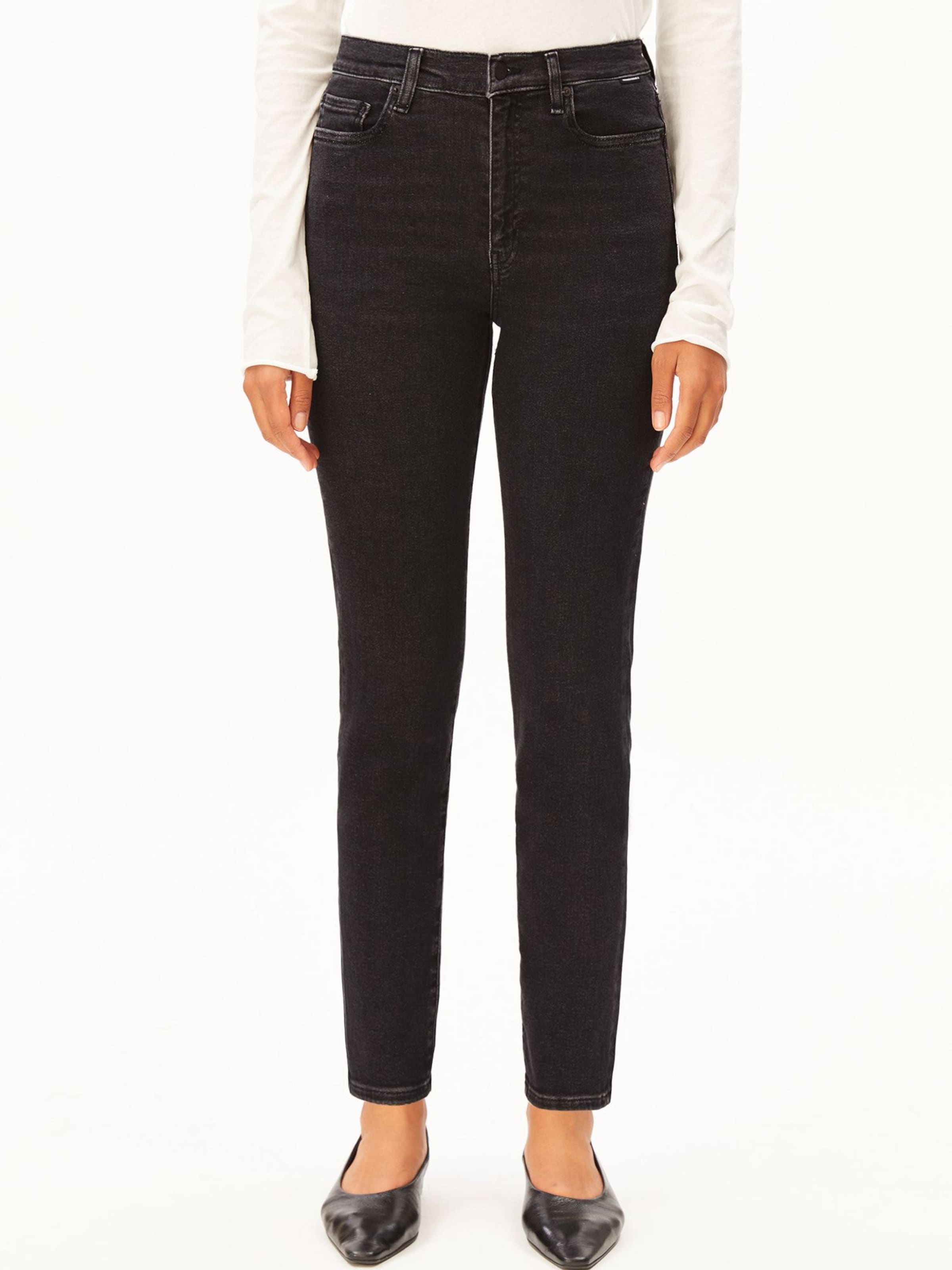 ARMEDANGELS Skinny Jeans 'Ingaa' in Black: front