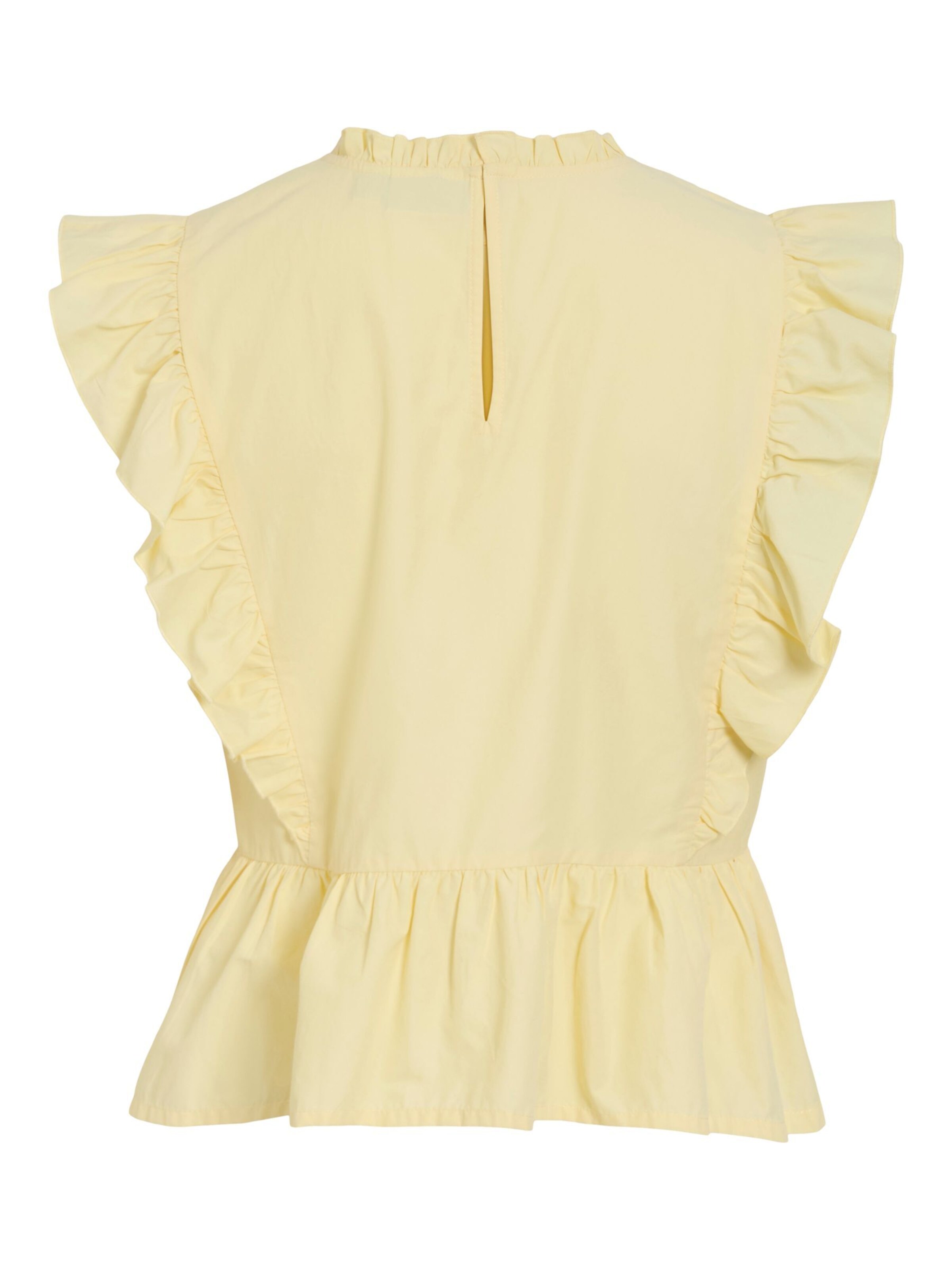 VILA - Top 'VIRUFELLA' en amarillo