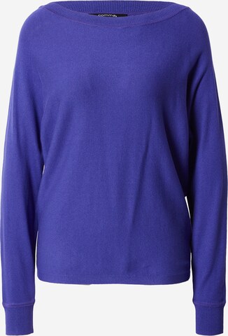 Pull-over COMMA en bleu : devant