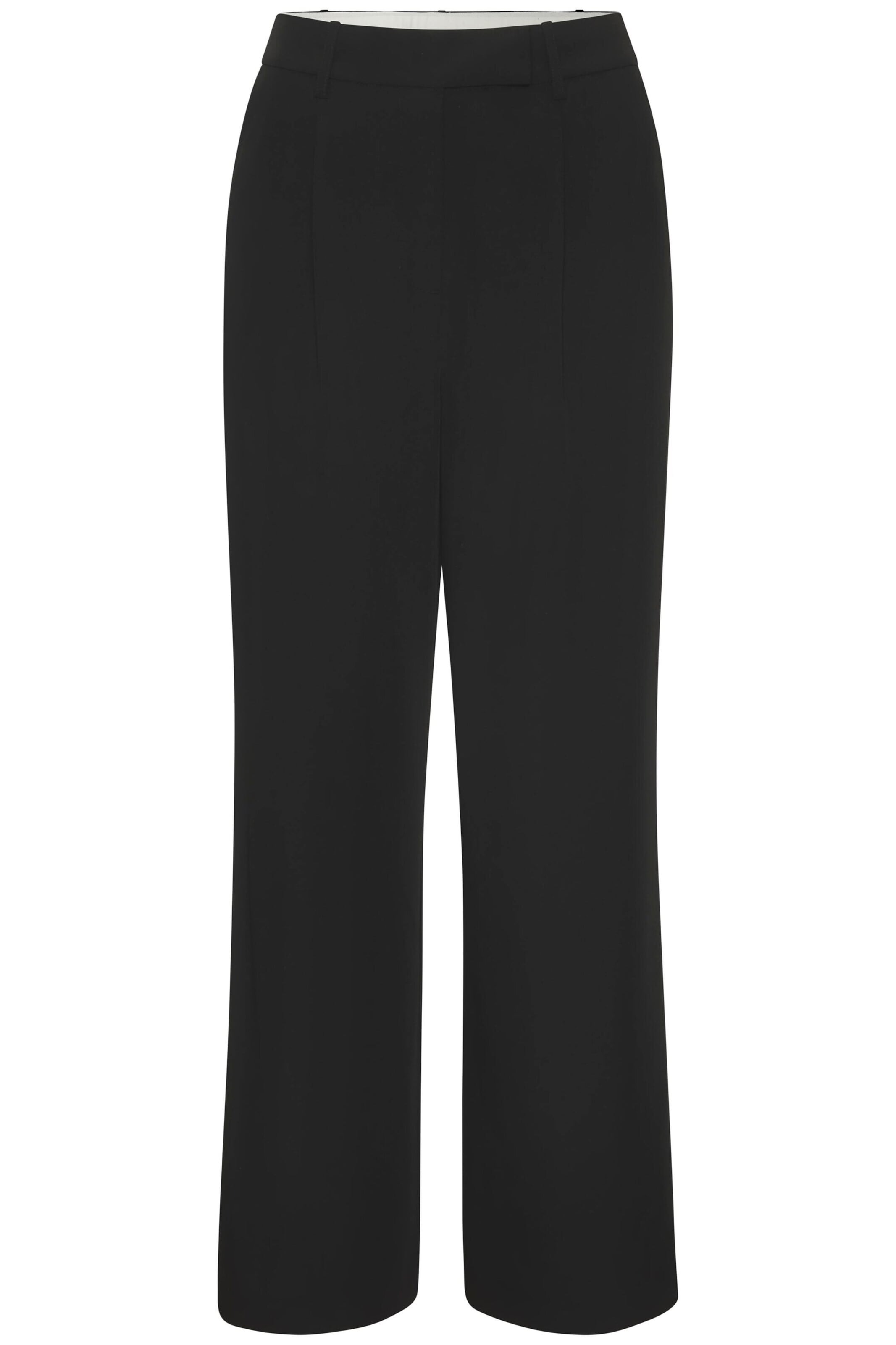 LASCANA Loosefit Kalhoty s puky – černá: přední strana