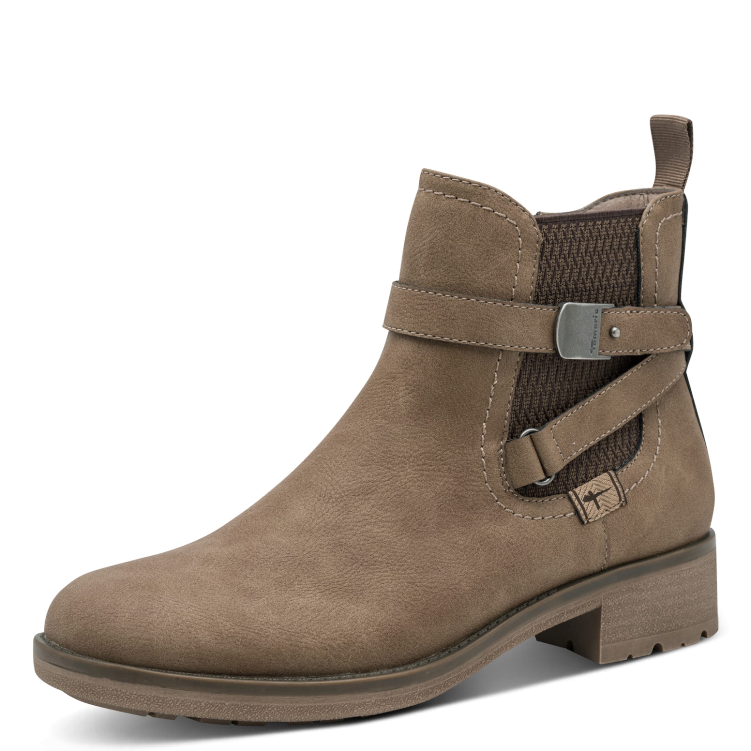 Botine de la Tamaris pe gri: față