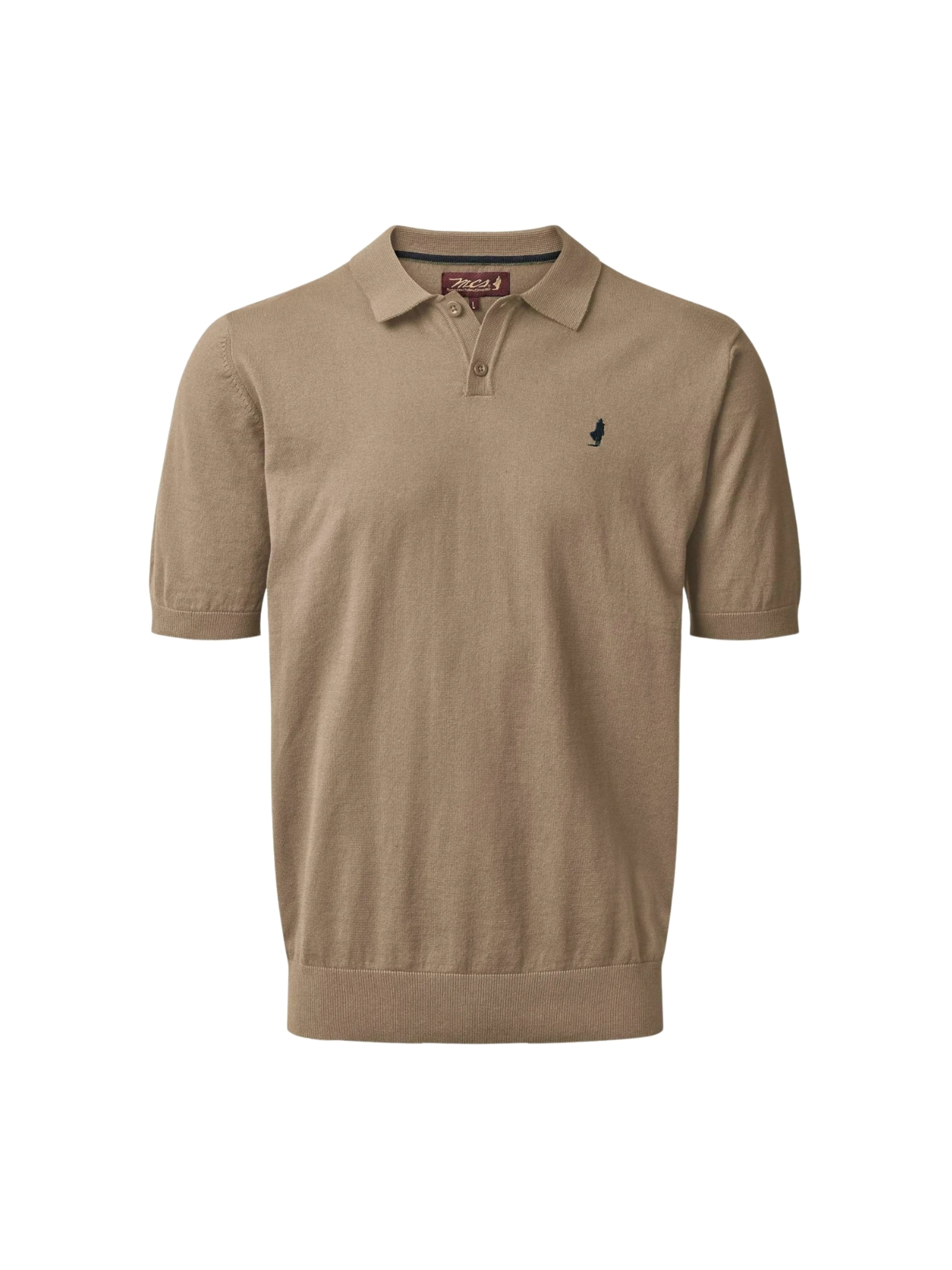 MCS Regular Fit Skjorte ' Karlo ' i gul: forside