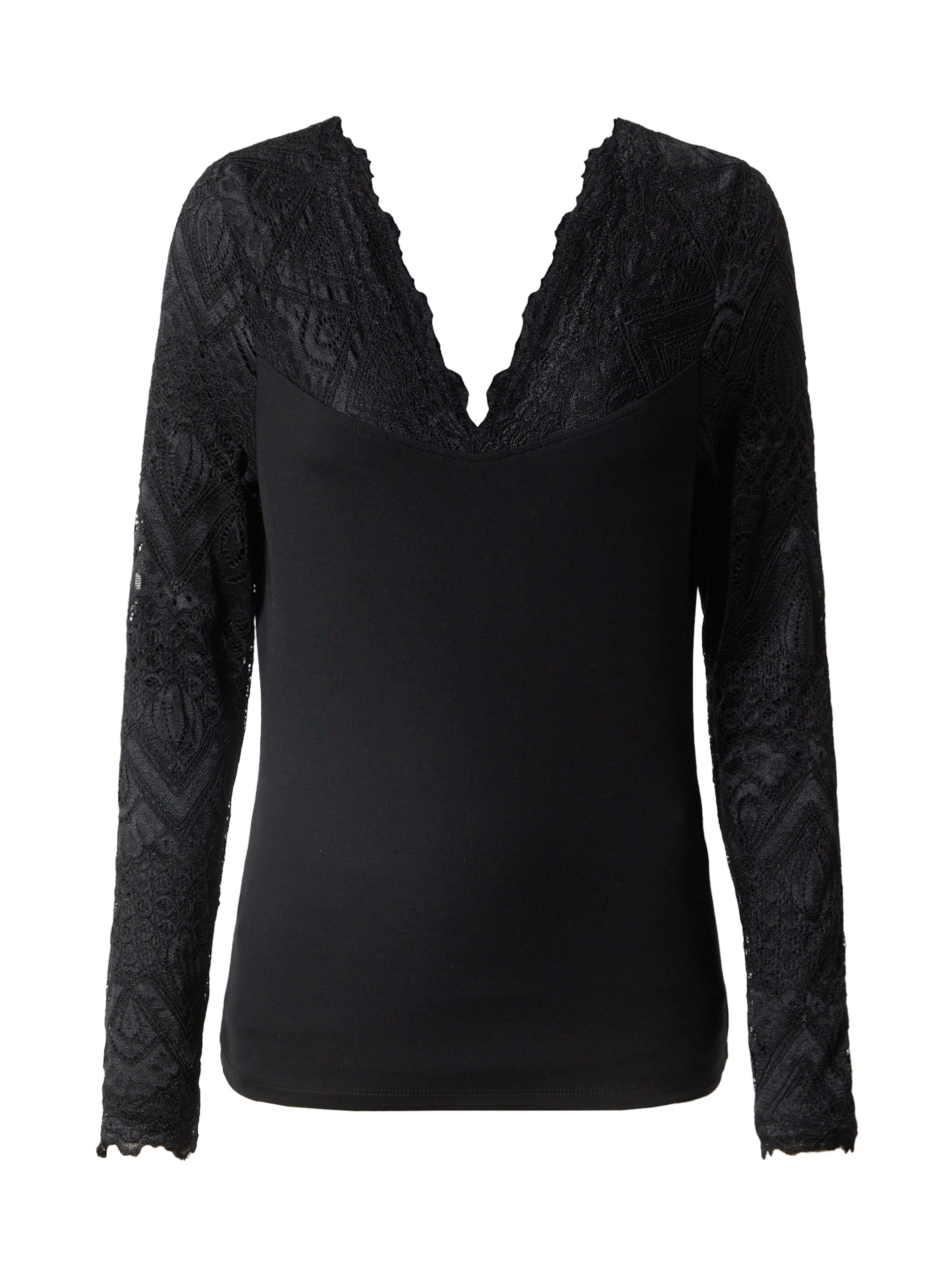 Maglietta 'Vanessa' di ABOUT YOU in nero: frontale