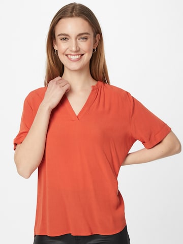 VILA Blouse 'Ashly' in Oranje: voorkant