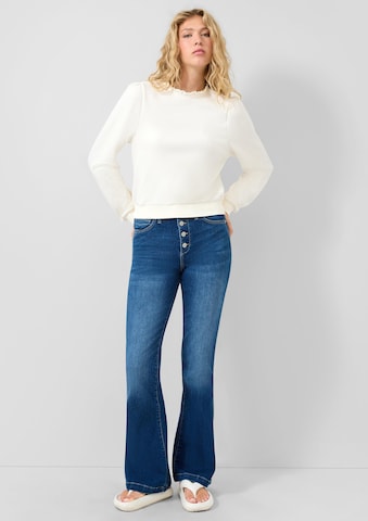 évasé Jean 'Reena' QS en bleu