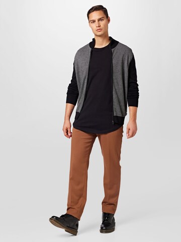 BOSS Black Cardigan 'Ladriano' i sort