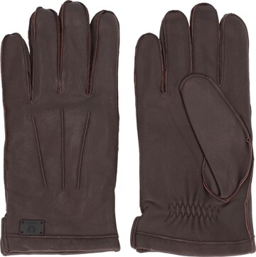 STRELLSON Full Finger Gloves in Brown