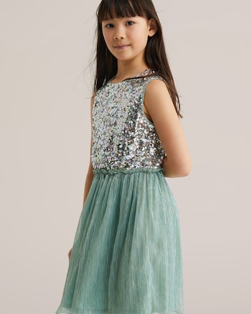 WE Fashion Dress in Green: front