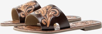 usha FESTIVAL Mules in Brown