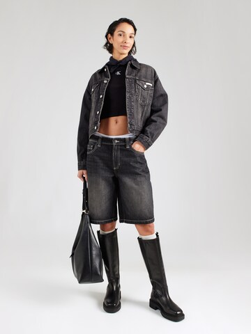 Calvin Klein Jeans Regular T-Shirt in Schwarz