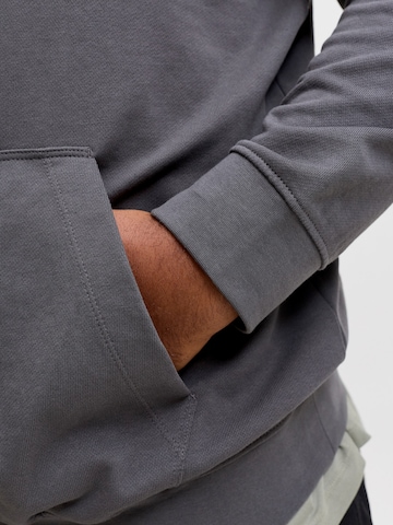 Jack & Jones Plus Sweatshirt 'JJEARCHIVE' in Grau