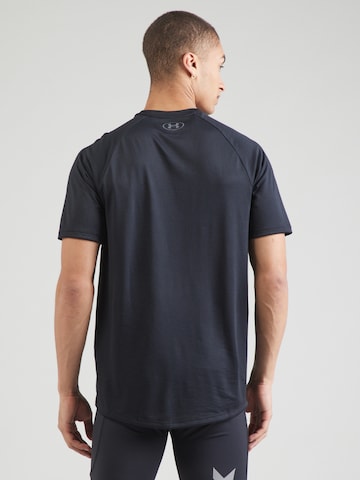 Coupe regular T-Shirt fonctionnel 'Tech 2.0' UNDER ARMOUR en noir