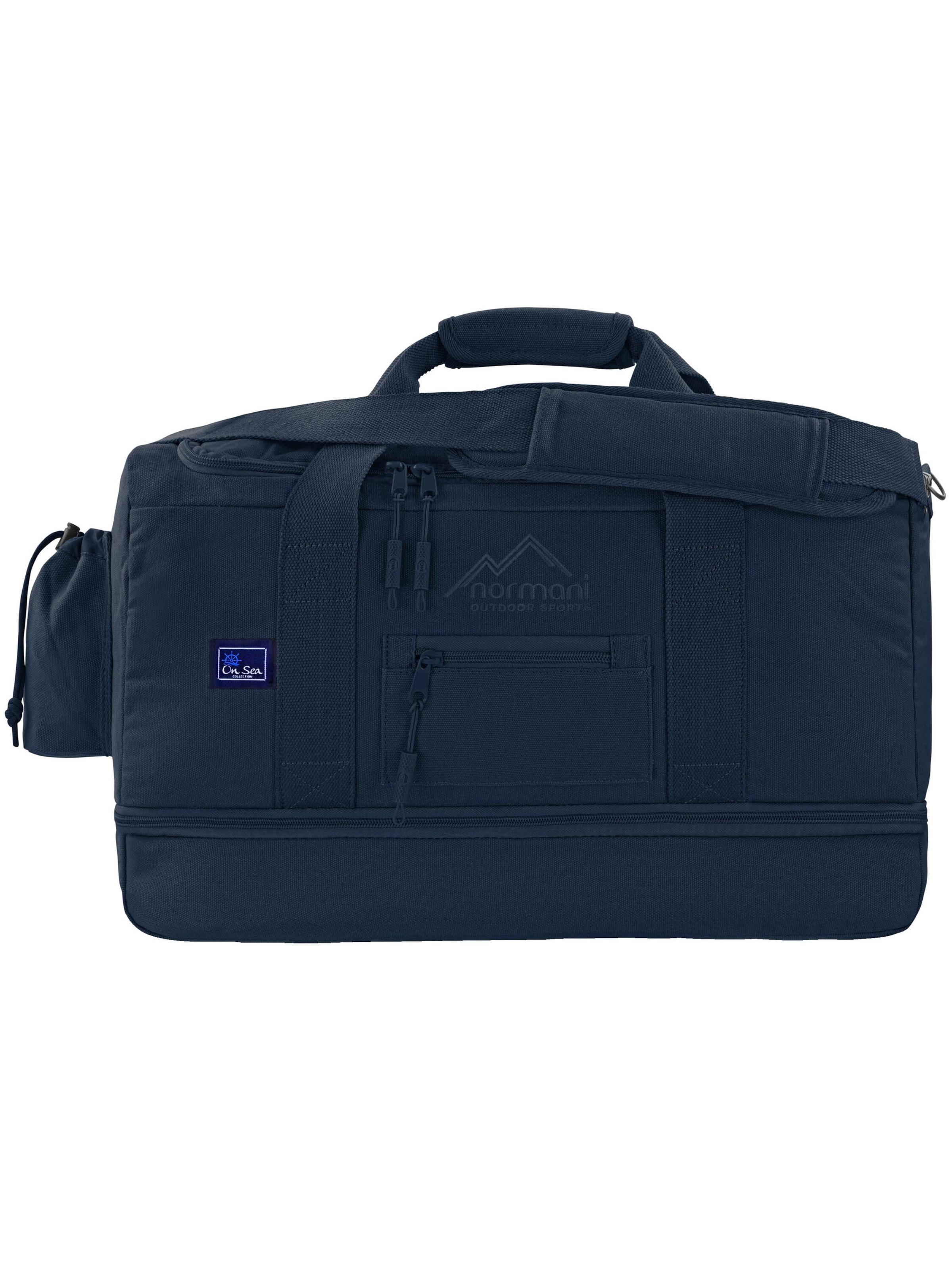 normani Umhängetasche 'Alert' in Blau: Vorderseite