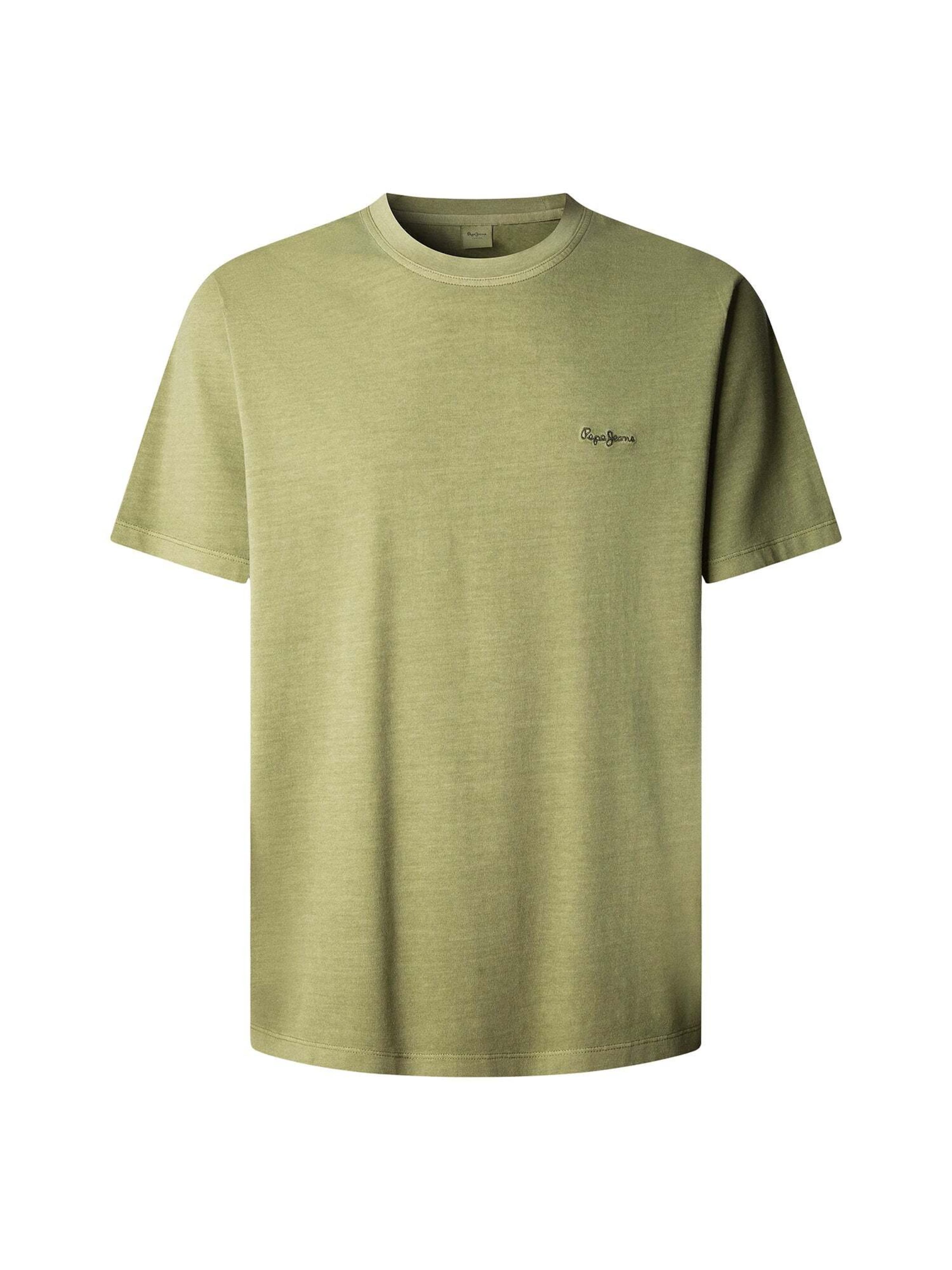 Pepe Jeans T-Shirt 'PORTOBELLO' in Grün: Vorderseite