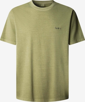 Pepe Jeans T-Shirt 'PORTOBELLO' in Grün: Vorderseite