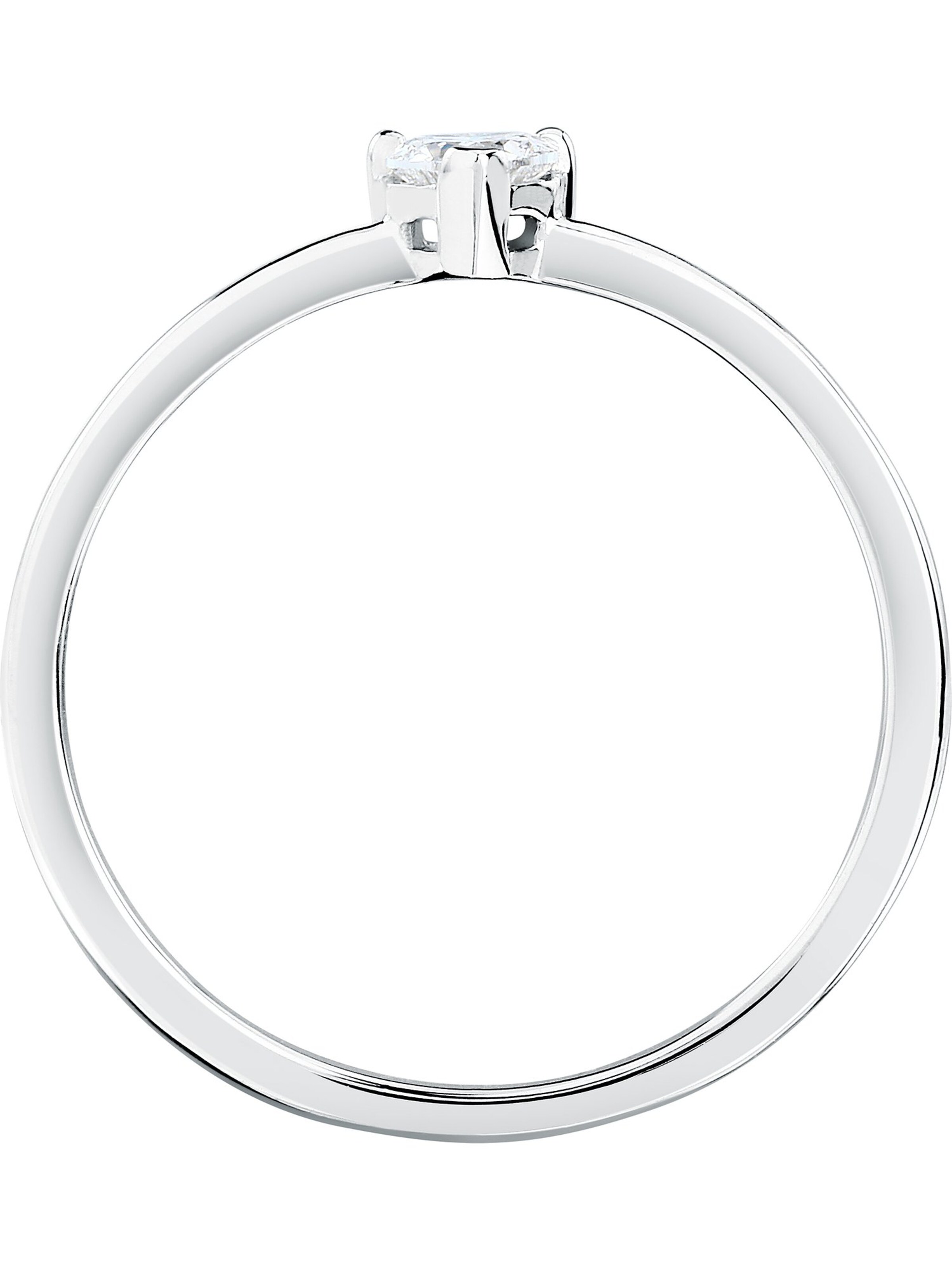 Live Diamond Ring in Silver