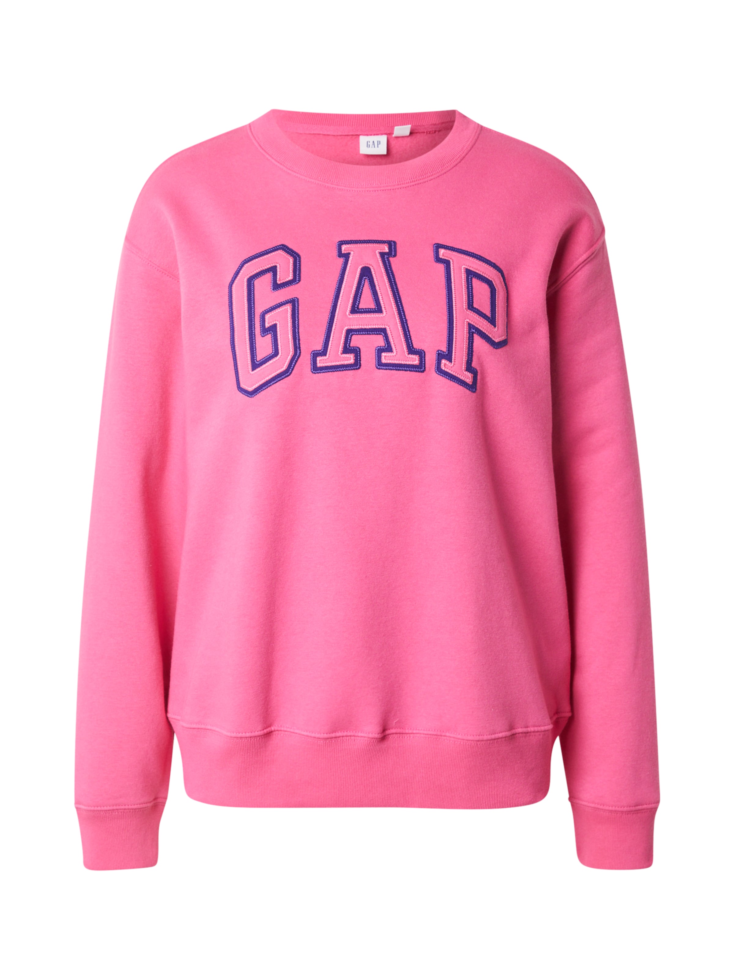 GAP Sweatshirt 'HERITAGE' i rosa: framsida