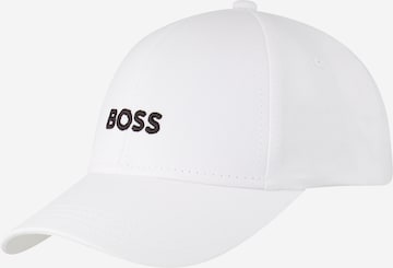 BOSS Black Cap 'Zed' in White: front