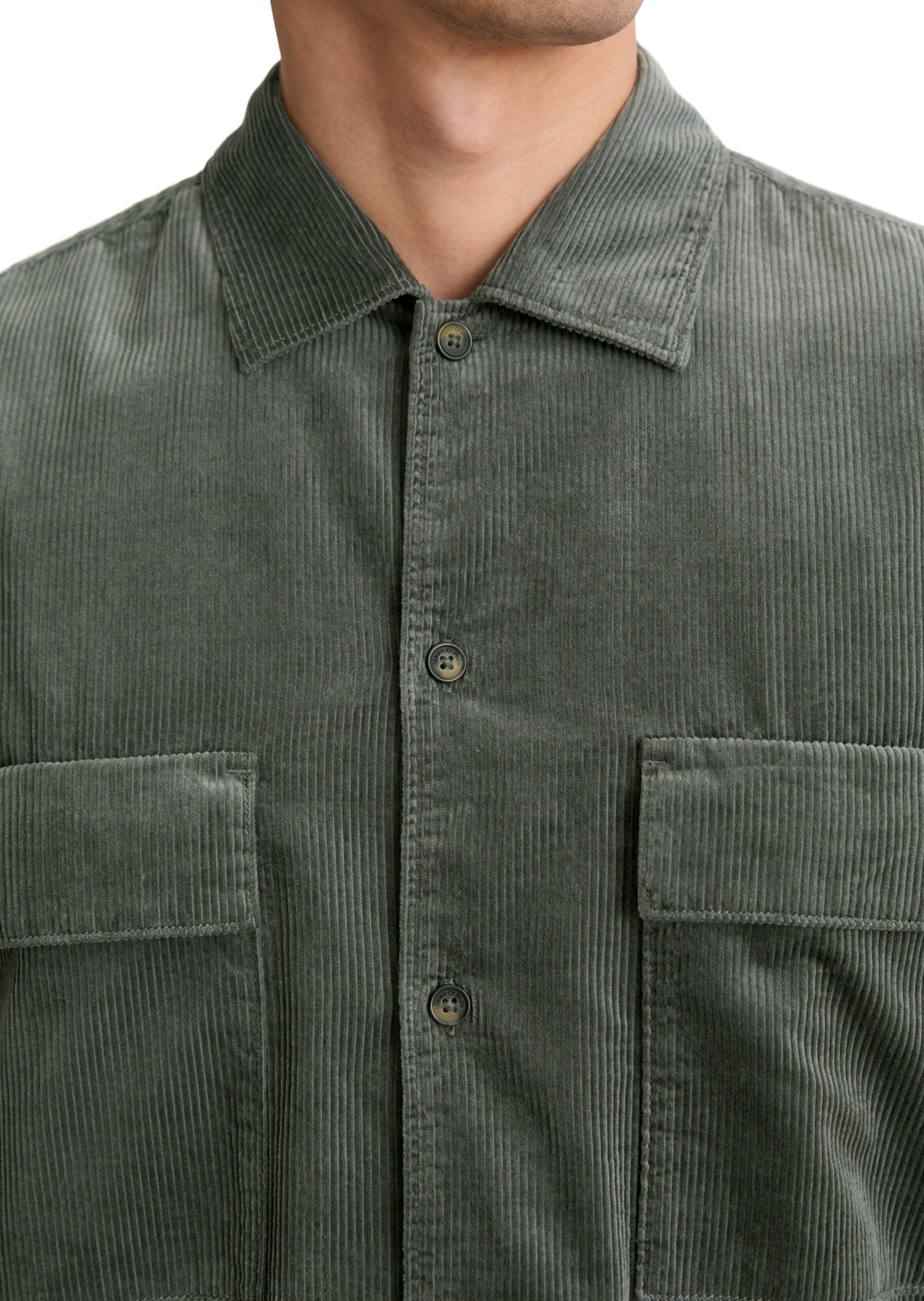 Marc O'Polo Regular fit Button Up Shirt in Green