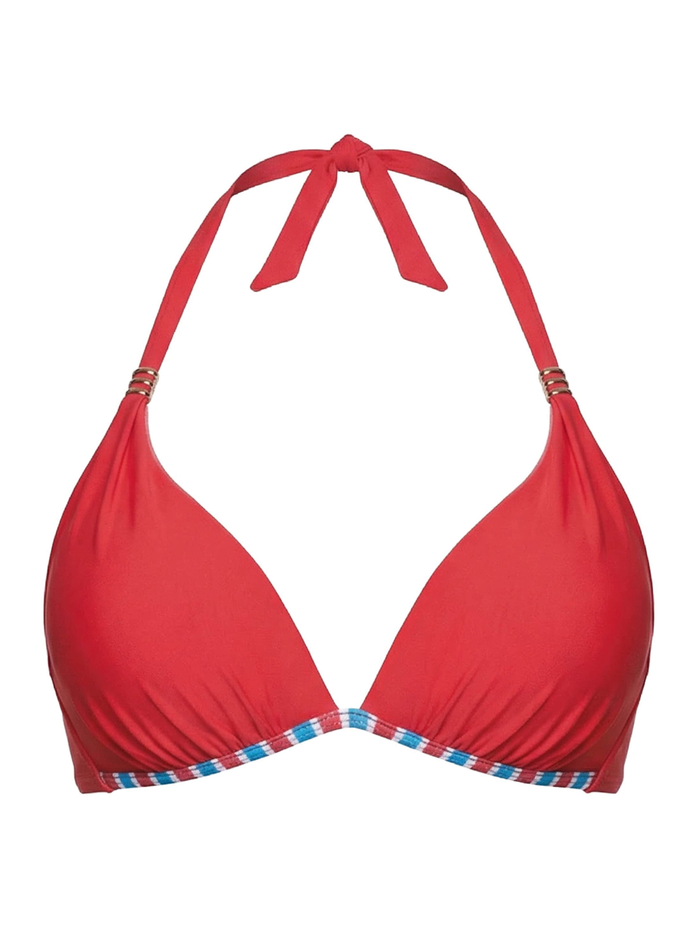 Marko Push-up Góra bikini 'Doha M-804 (6)' w kolorze czerwony: przód