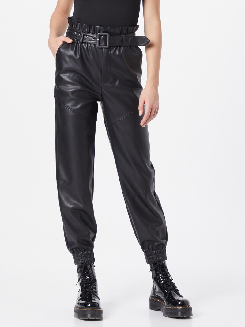 Leather Pants VILA Leather pants Black