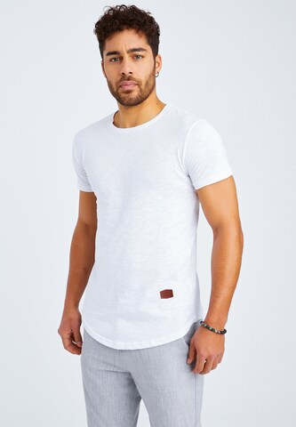 Leif Nelson Shirt in White: front