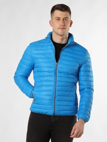 Nils Sundström Between-Season Jacket in Blue: front