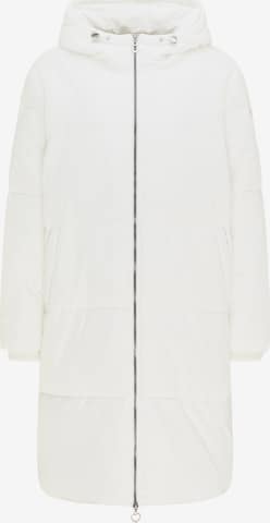 MYMO Winter Coat in White: front