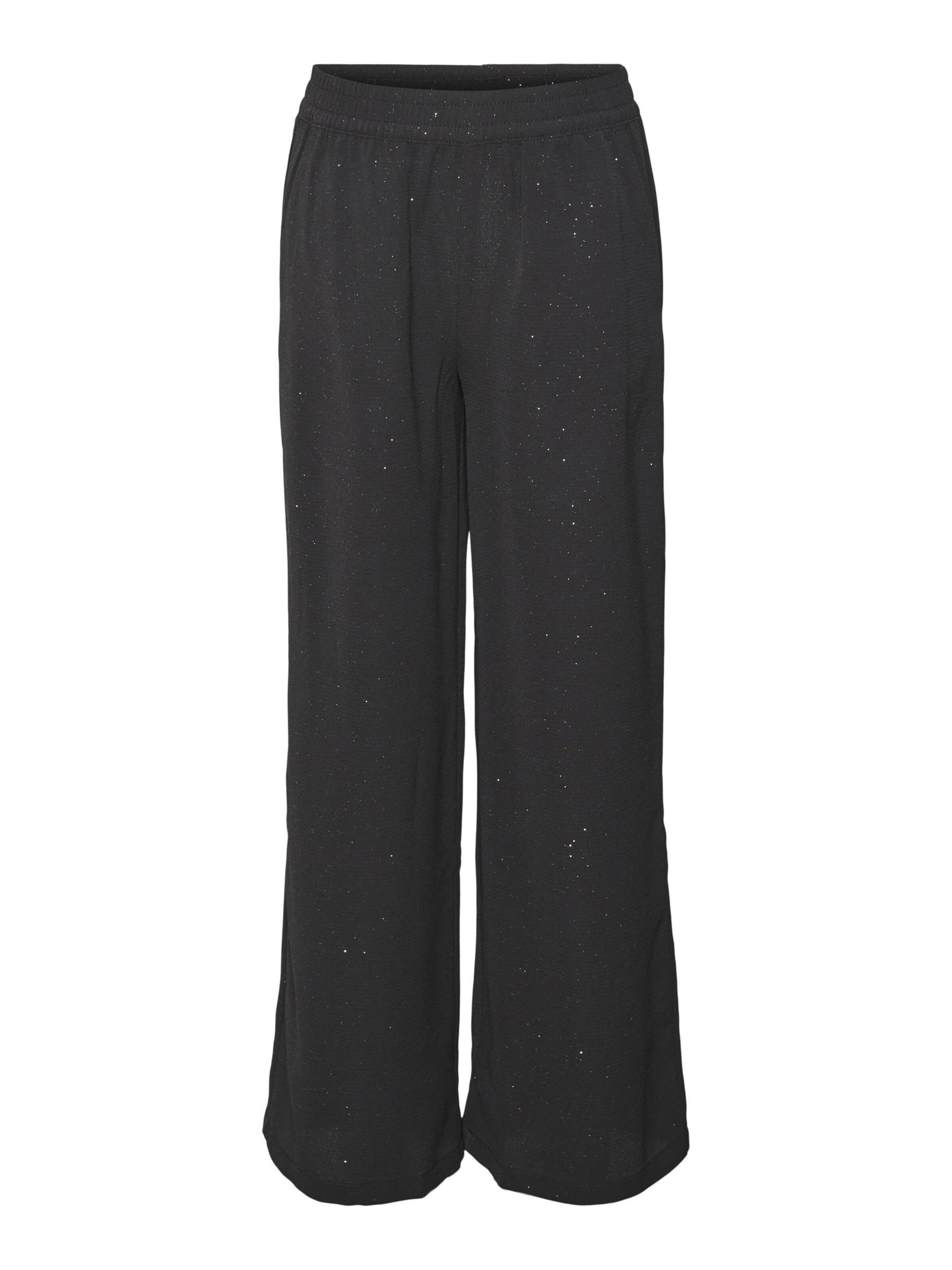 Vero Moda Girl regular Bukser i sort: forside