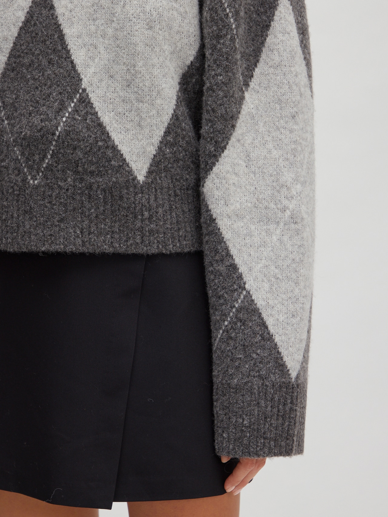 EDITED Trui 'Doro' Donkergrijs