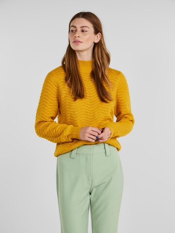 Y.A.S Sweater 'Betricia' in Yellow: front