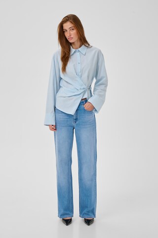 My Essential Wardrobe Wide Leg Jeans 'THE LOUIS' i blå