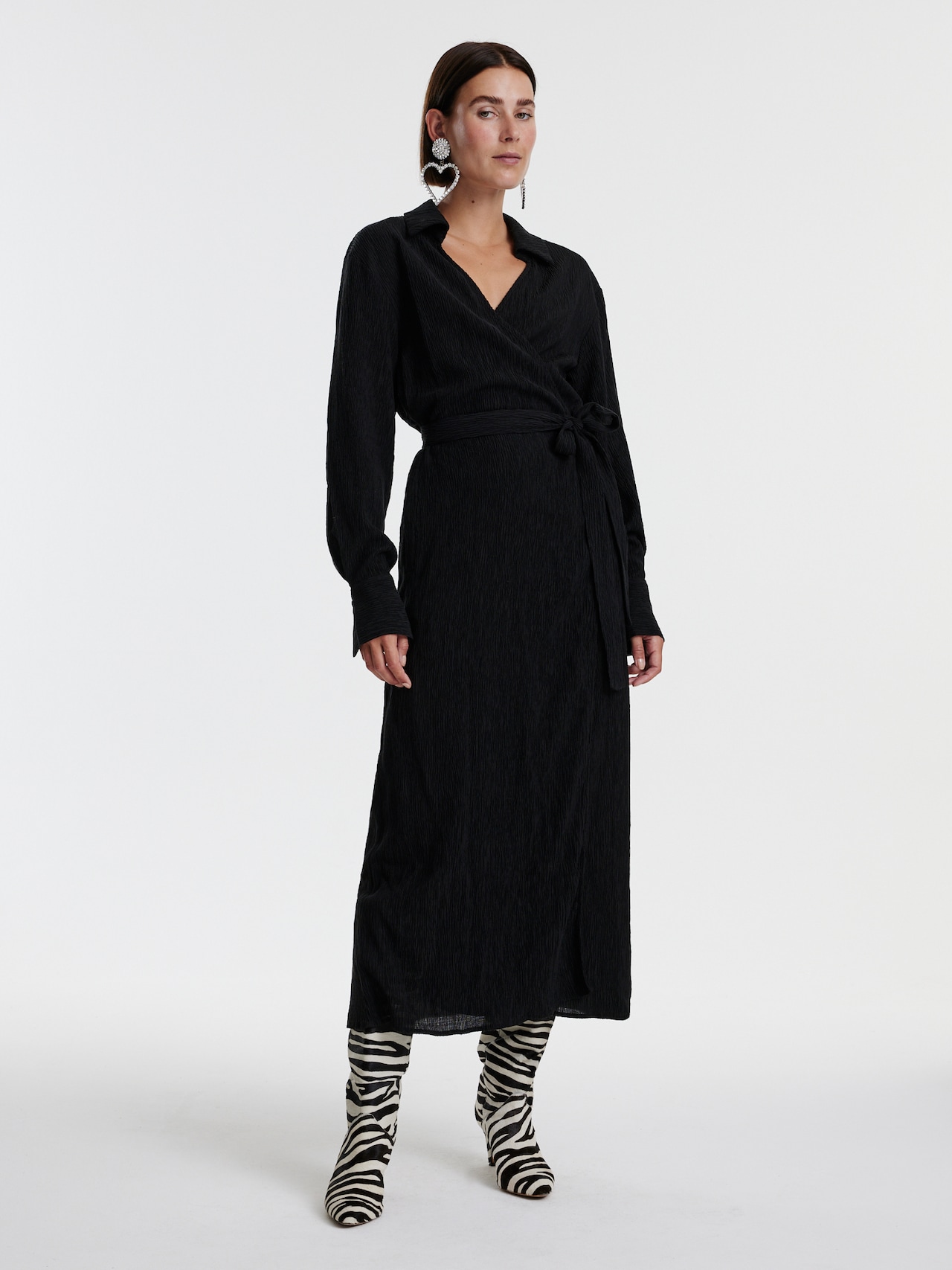 EDITED Jurk 'Finn' Zwart