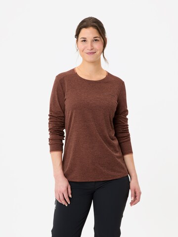 VAUDE Functioneel shirt in Bruin