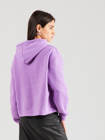 PIECES - Sweatshirt 'CHILLI' em roxo