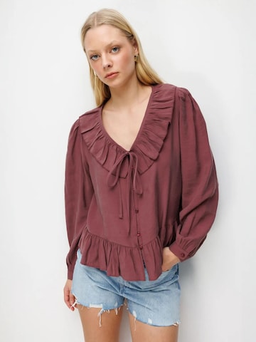 Camicia da donna di MixRay in lilla